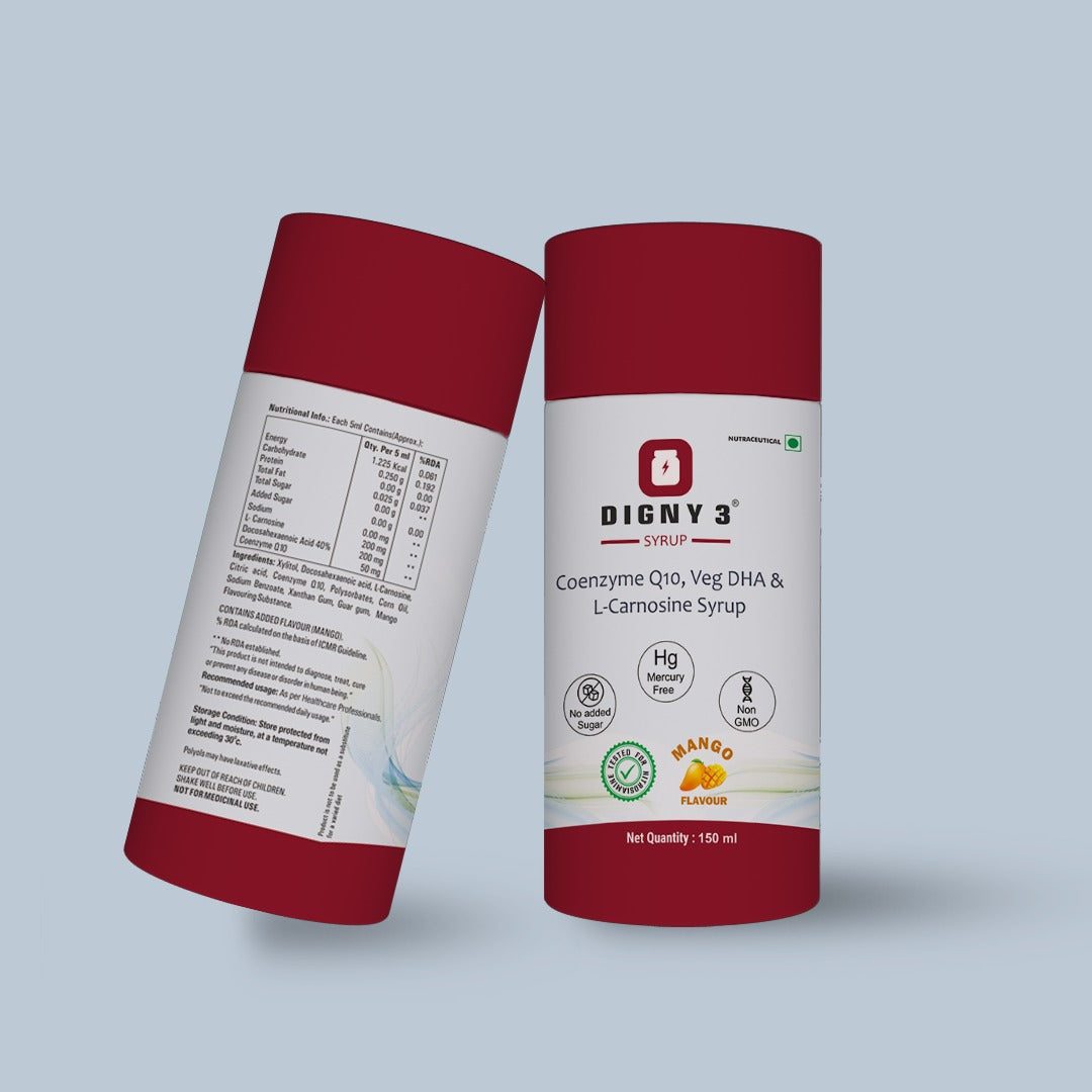 Digny 3 Syrup: Combination of 3 for Neurodevelopment in Growing Minds